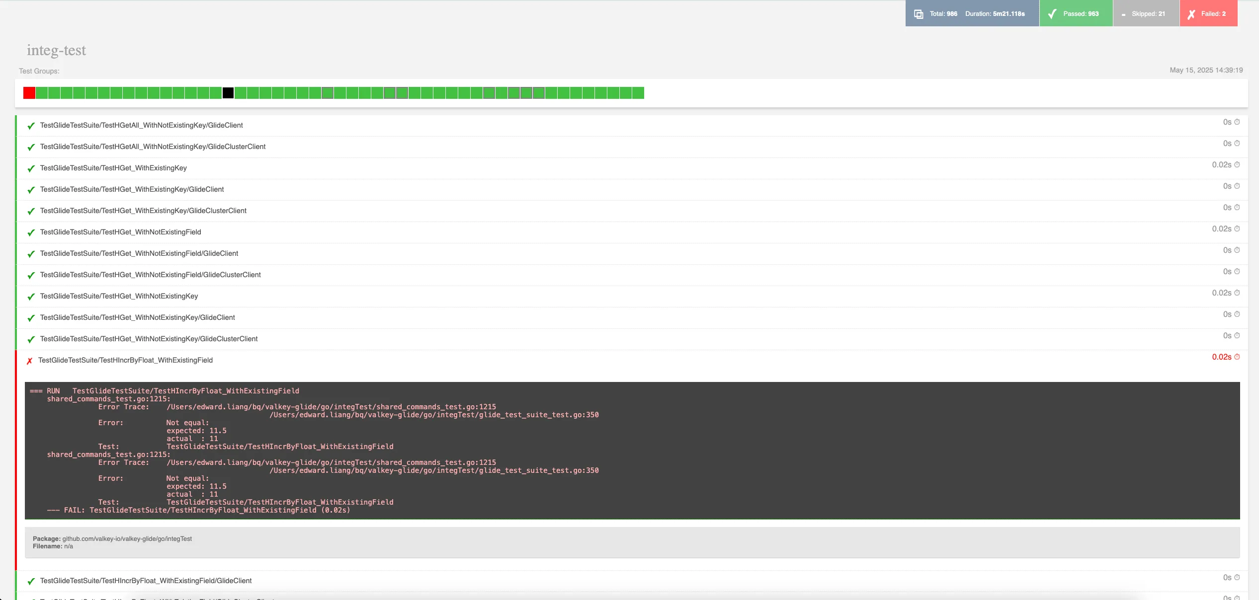 Image of HIncrByFloat Failing